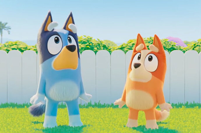 Tejzer trejler: The Bluey Movie